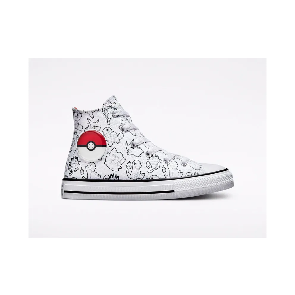 Converse Converse x Pokémon Poké Ball Chuck Taylor All Star Weiß/zwart/university Red (A01230C)