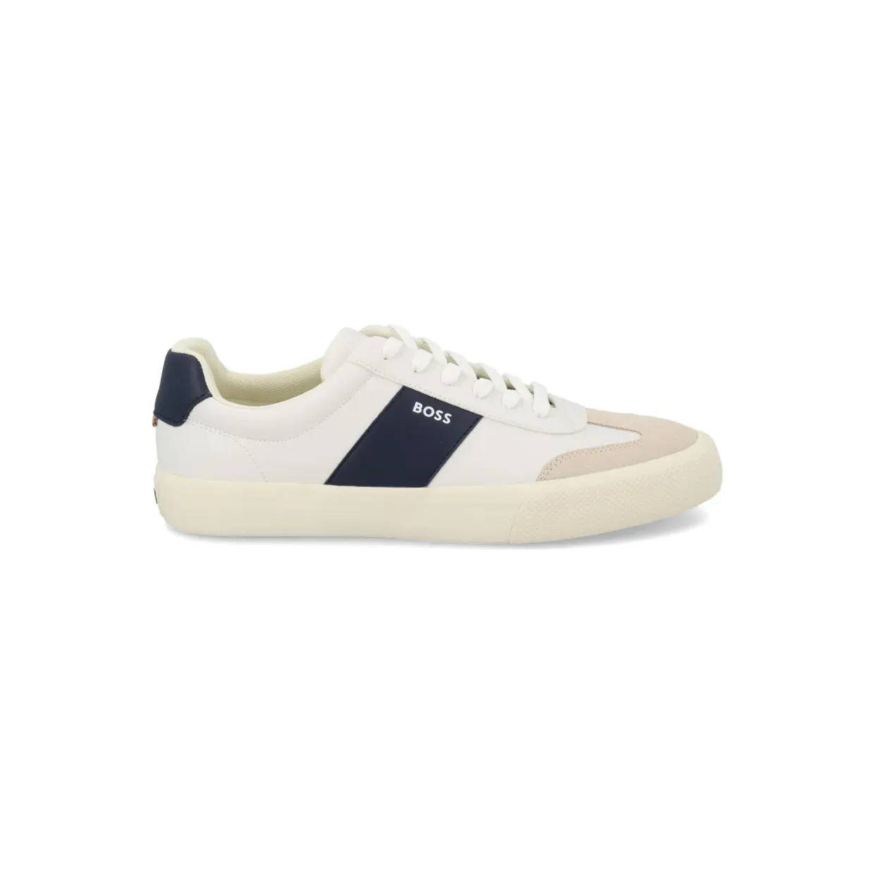 BOSS Aiden Tenn leren sneakers – Beige (505578521026303E18)