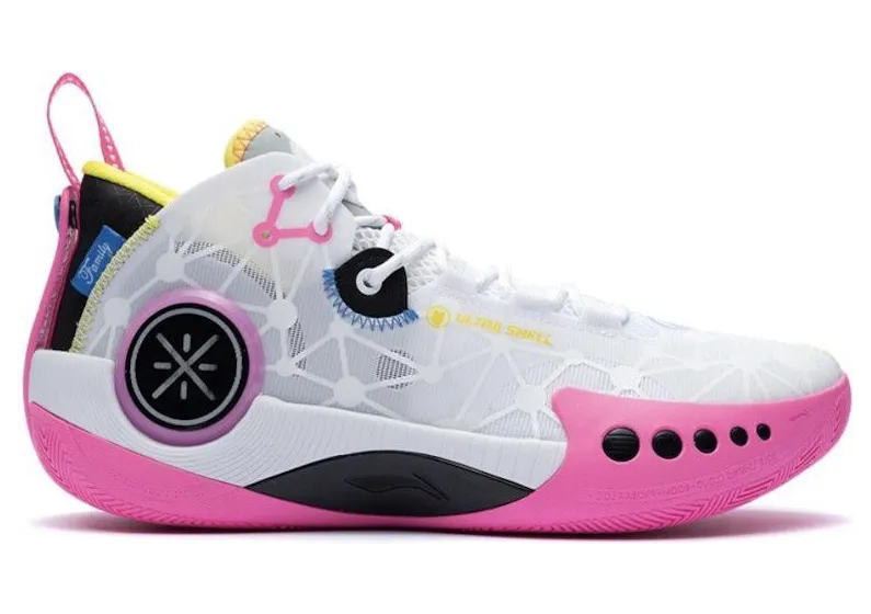 Li-Ning Wade Shadow 3 On Court White Pink (ABPR049-4)