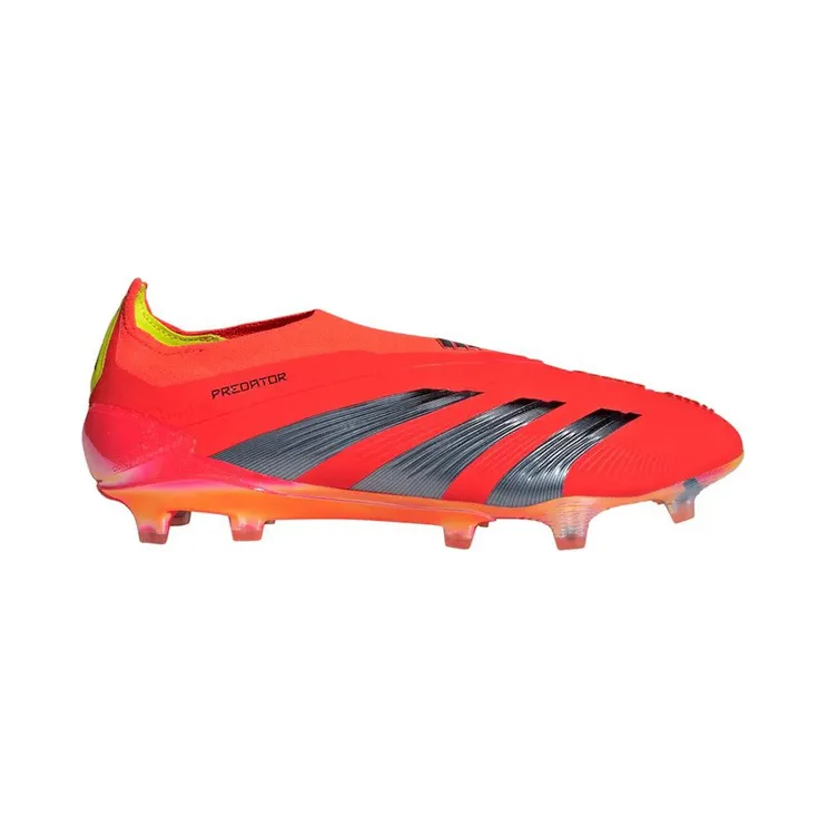 adidas Predator Elite Laceless FG Solar Red Core Black Team Solar Yellow (IF8885)
