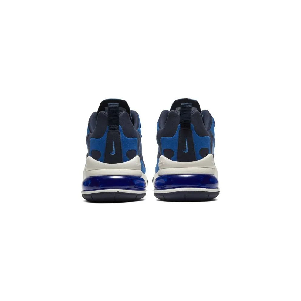 Nike Air Max 270 React Triple Blue Pacific Blue/University Blue/White (CI3866-400)