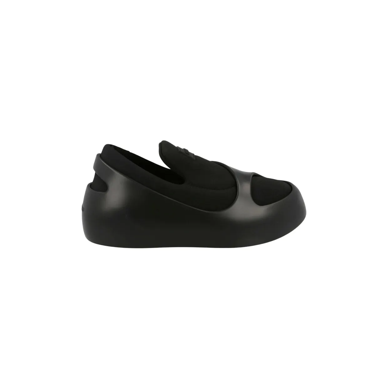 Ferragamo Lunar Paneled Slip-On Sneakers Black (021271-766295-M)