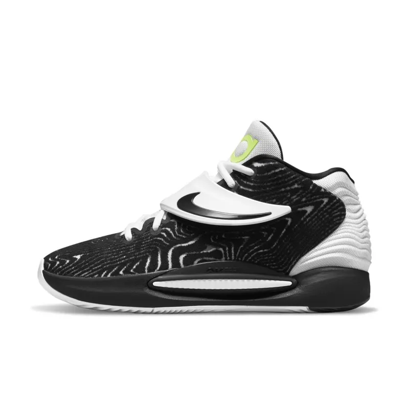 Nike KD 14 TB Black White Volt (DA7850-001)