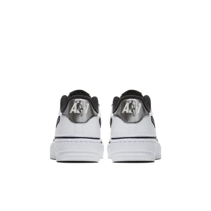 Nike Air Force 1 Low NBA White Black (GS) White/White-Black (AR0734-100)