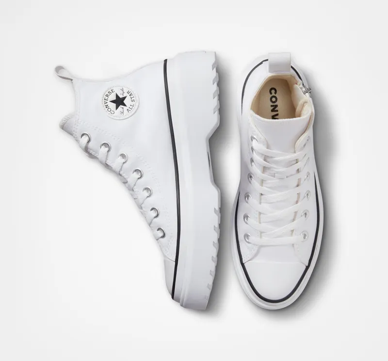 Converse Chuck Taylor All Star Lugged Lift Platform Canvas White/White/Black