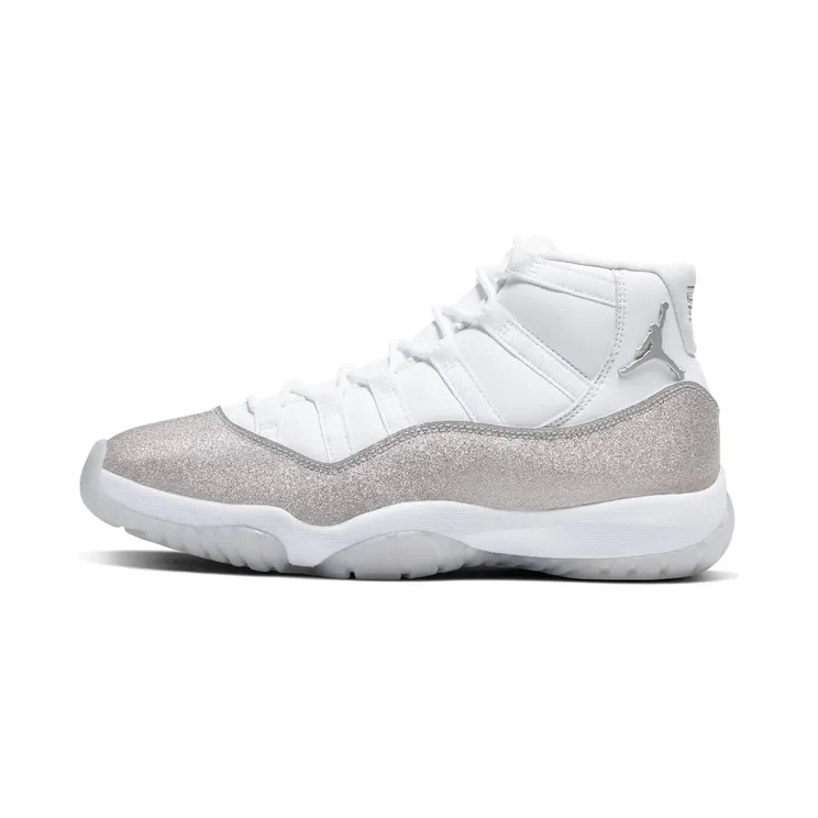 Air Jordan Nike AJ XI 11 White Metallic Silver (2019) “White / Vast Grey / Metallic Silver” (AR0715-100)