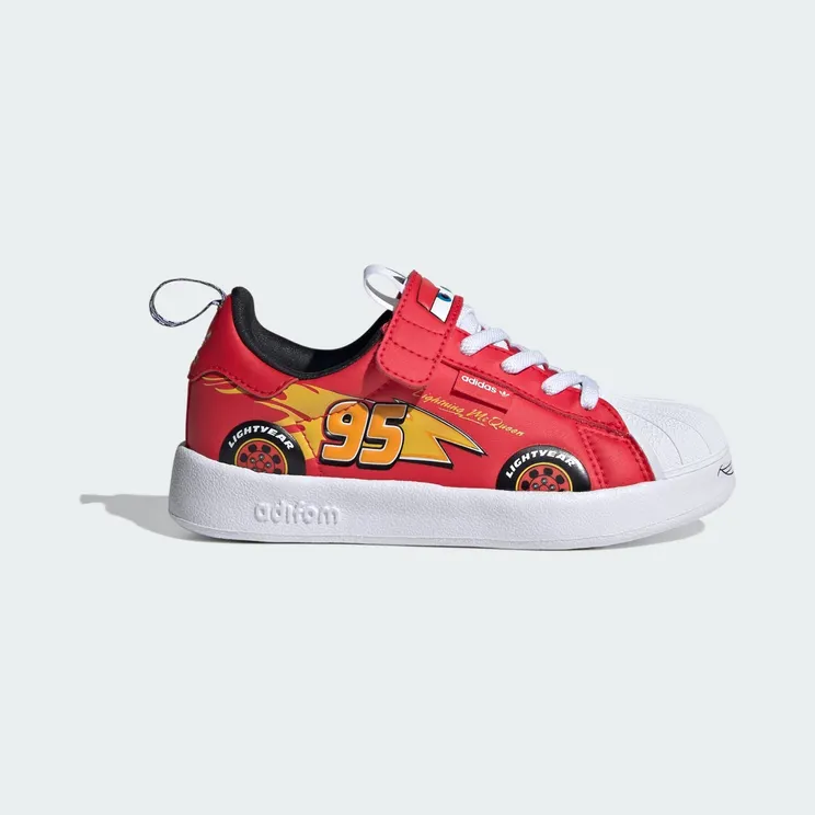 adidas adiFOM Superstar 360 Disney Pixar Cars Lightning McQueen (JR3752)