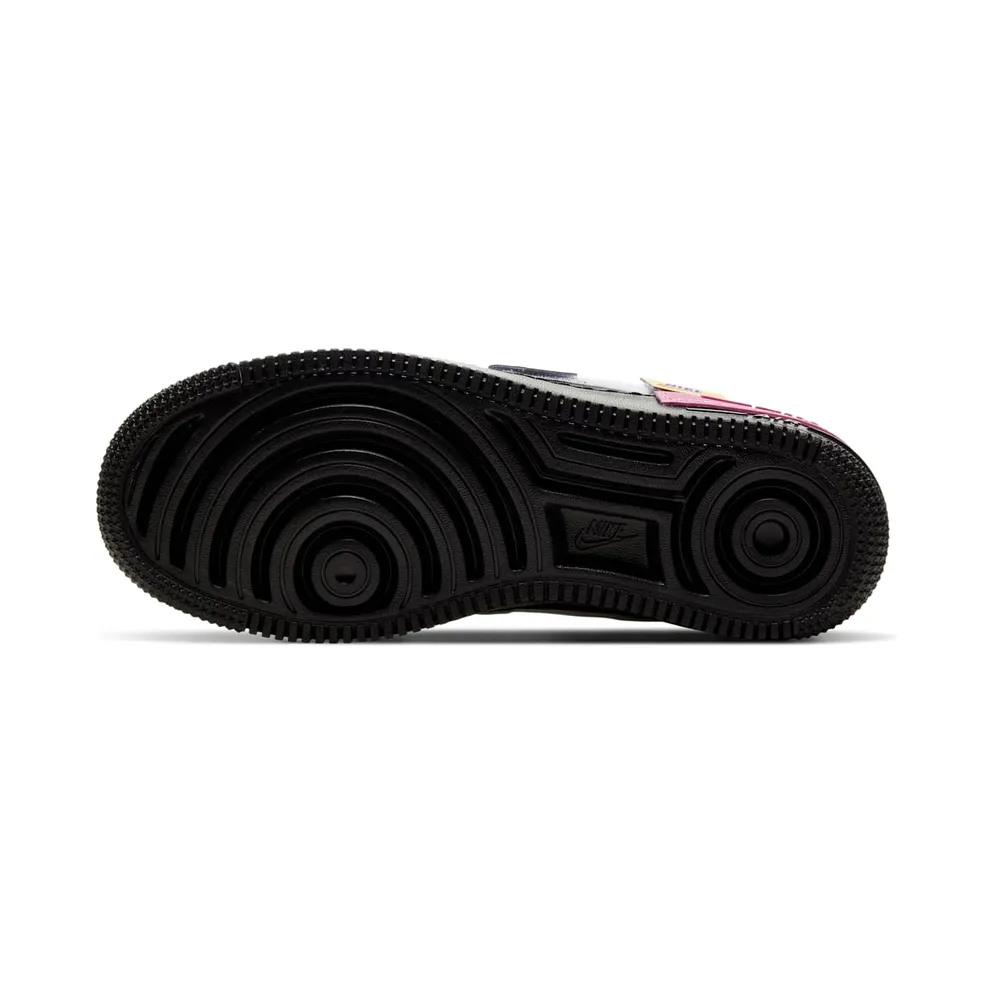 Nike Air Force 1 Shadow Removable Patches Black Pink (W) Black/Limelight-Cosmic Fuchsia-White (CU4743-001)