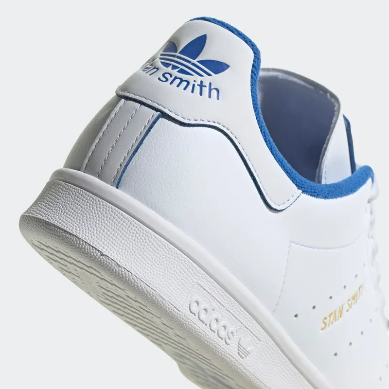 Adidas Stan Smith Cloud White / Blue / Gold Metallic (GX4415)