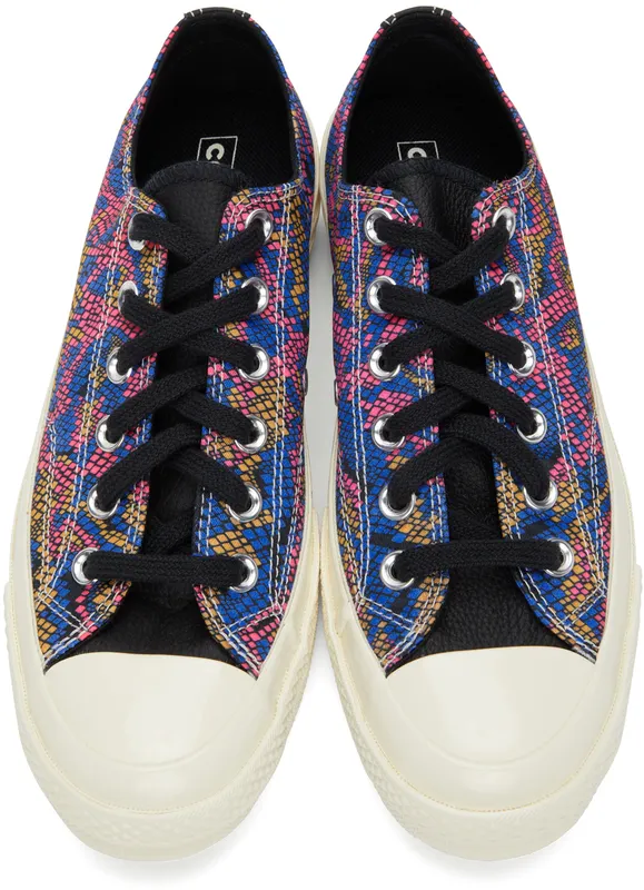 Converse Blue & Pink Digital Daze Chuck 70 Sneakers (570265C)