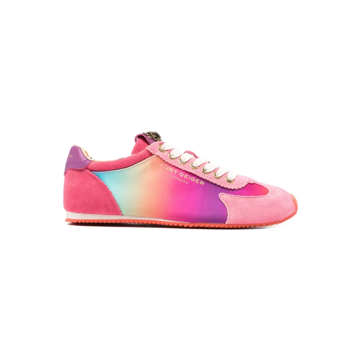 Kurt Geiger London mit Ombré-Effekt und Wildledereisatz “Pink” (4396099629)