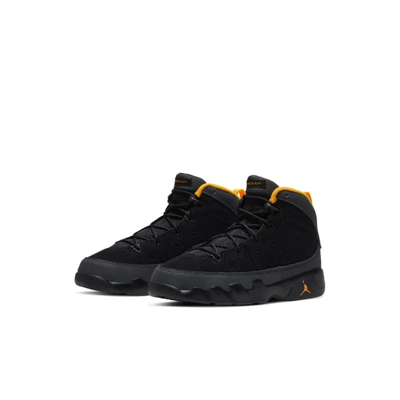 Jordan 9 Retro Dark Charcoal University Gold (PS) (401811-070)