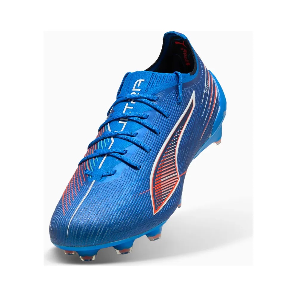 Puma Ultra 6 Ultimate FG Ultra Blue White Glowing Red (108557-01)