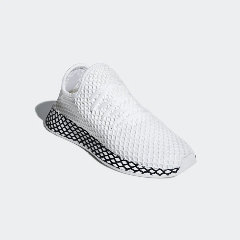 adidas Deerupt Cloud White Core Black (Youth) Cloud White/Cloud White/Core Black (AQ1790)