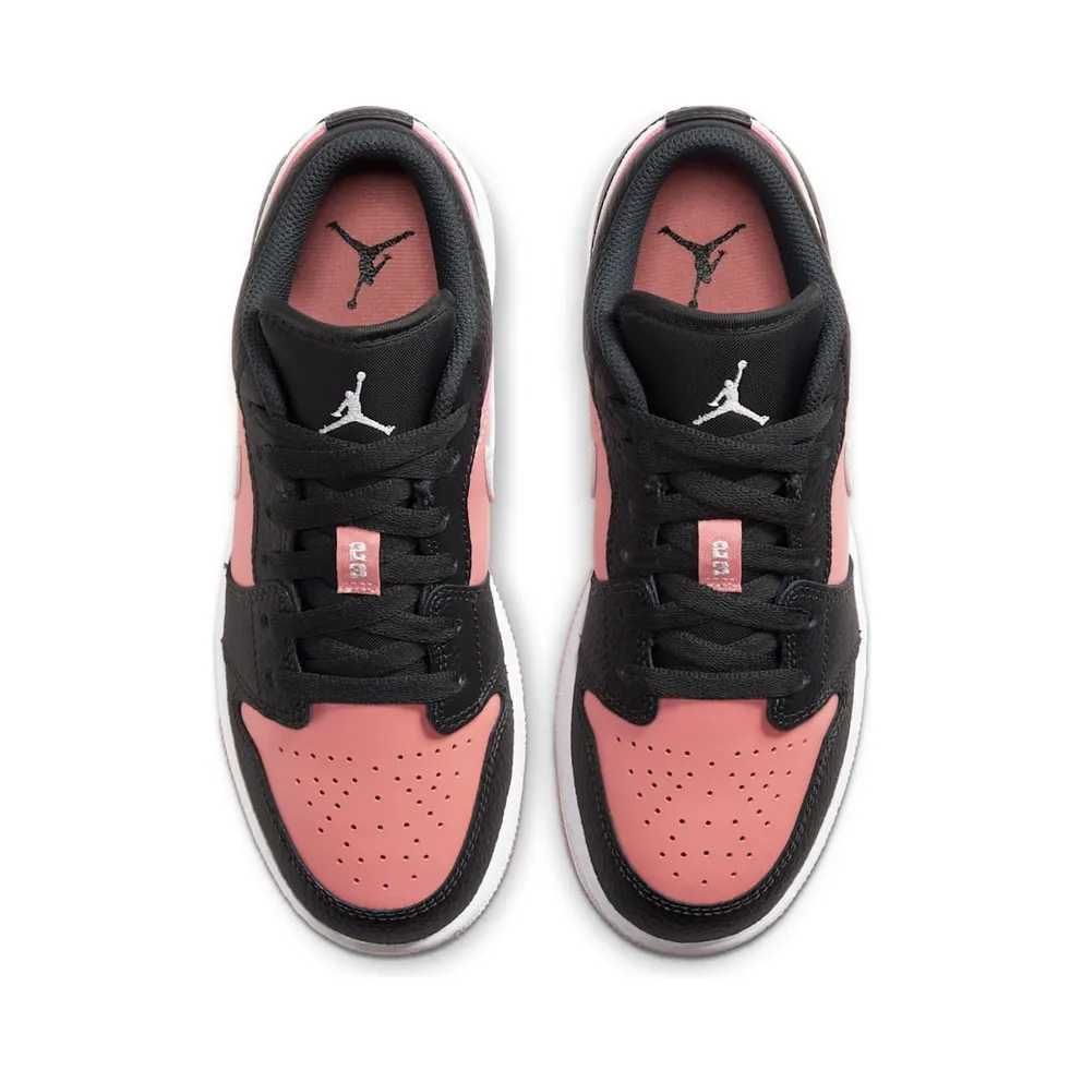 Jordan 1 Low Black Pink Quartz (GS) Black/Pink Quartz (554723-016)