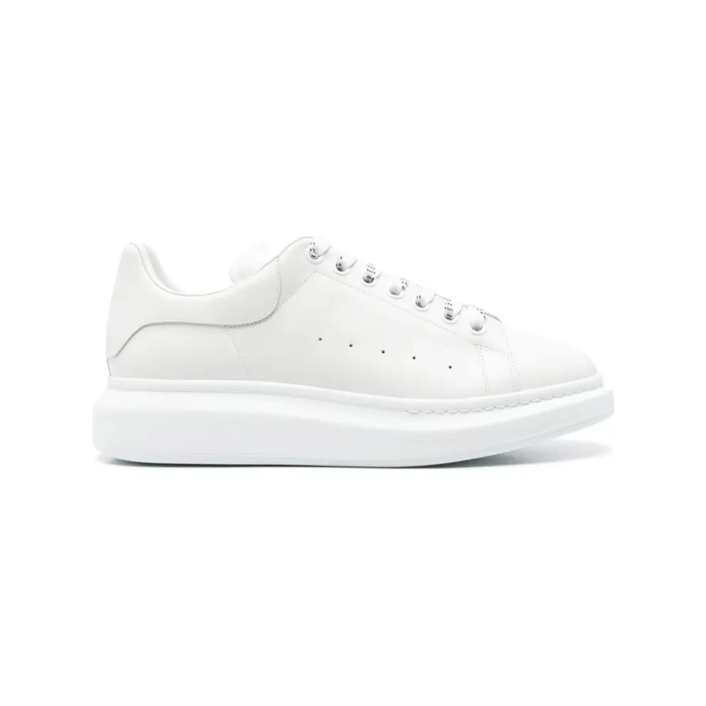 Alexander Mcqueen Oversize Leather “White” (553770 WIAIG 9007)