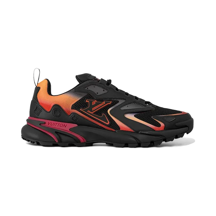Louis Vuitton LV Runner Tatic Black Orange Red (1ABFQO)