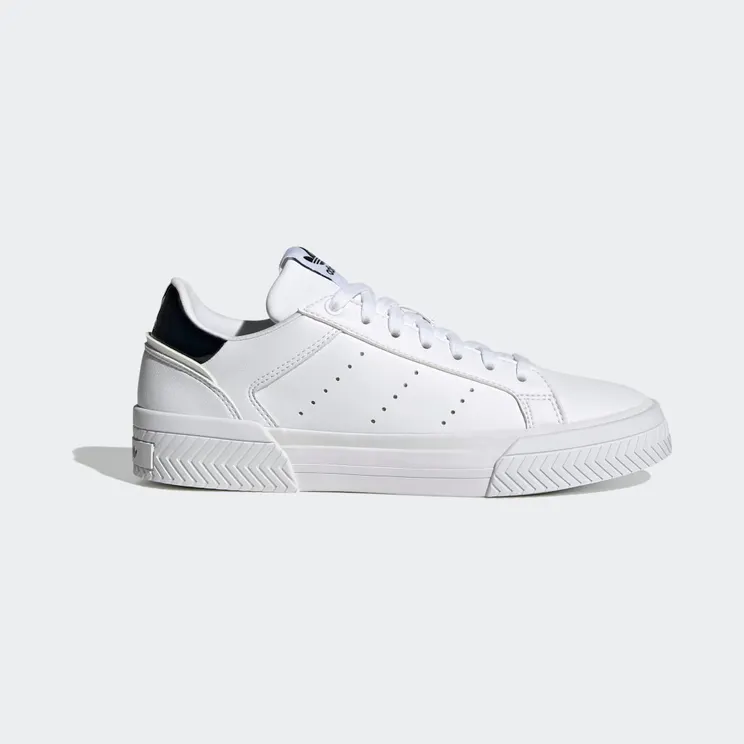 adidas Court Tourino “Cloud White / Cloud White / Core Black” (H05279)