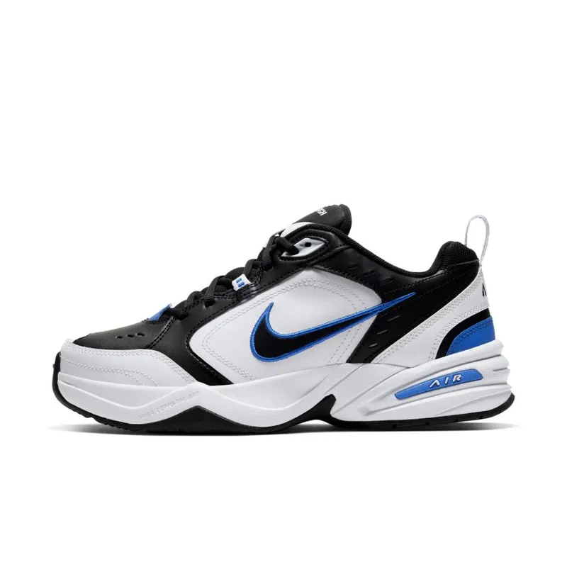 Nike Air Monarch IV 4E Wide White Blue Black/White/Black (415445-002)
