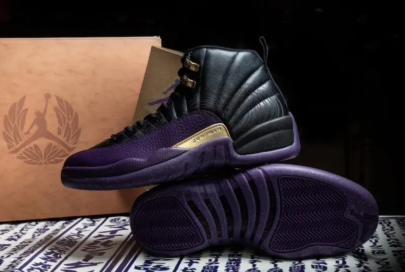 Air Jordan 12 – Sumo – “Black / Night Purple / Metallic Gold / White” (IW1218-098)