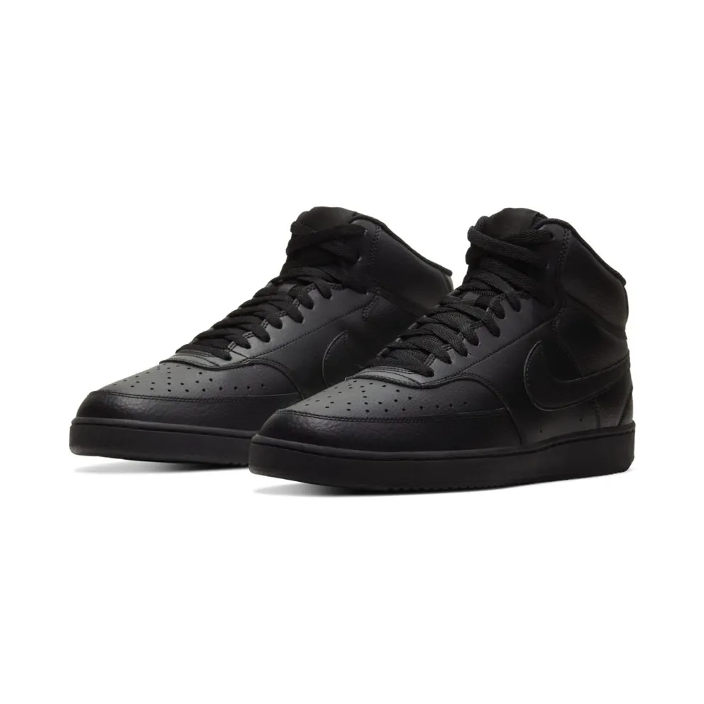 Nike Court Vision Mid Triple Black (CD5466-002)