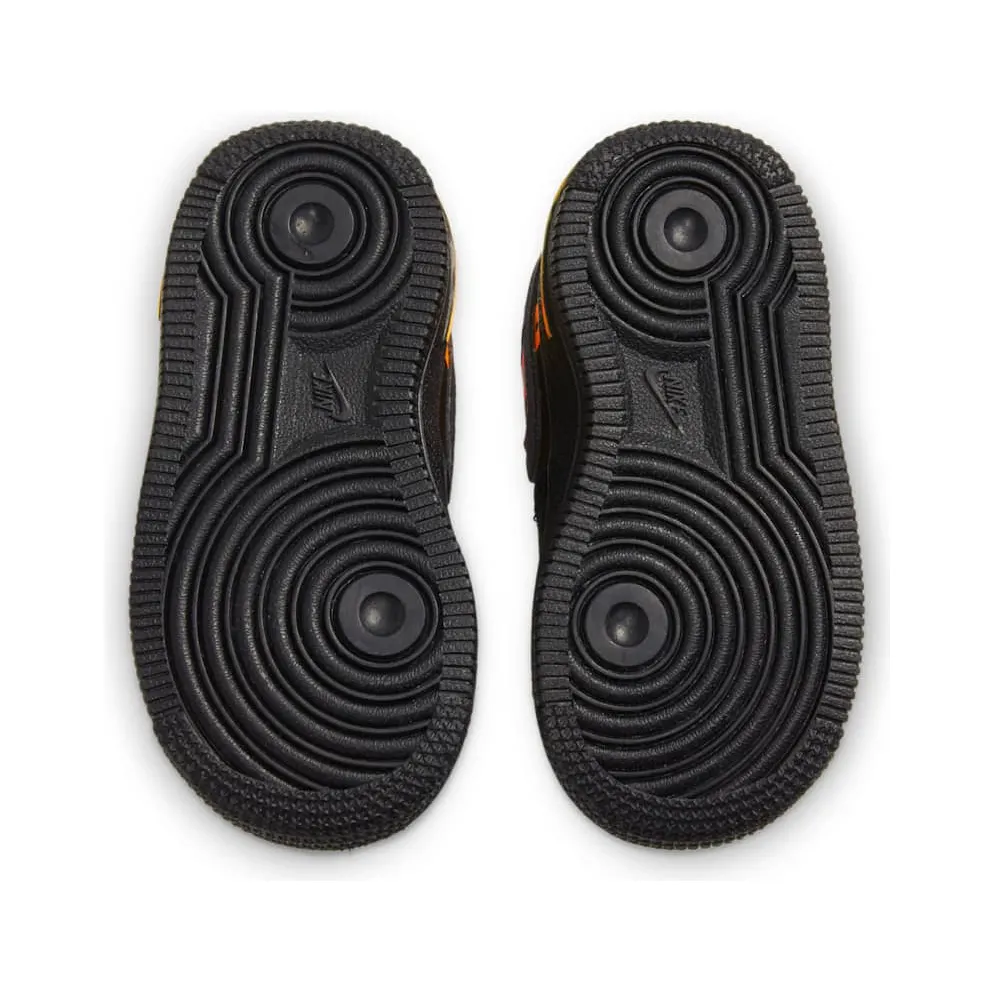 Nike Force 1 LV8 KSA TD ‘Worldwide Pack – Black Total Orange’ Black/Total Orange/Black (CT4682-001)