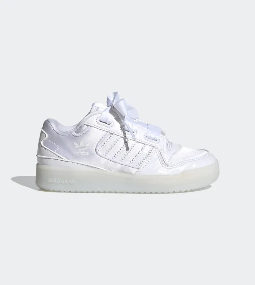 adidas Forum Satin Low Cloud White / Cloud White / Cloud White (H67812)