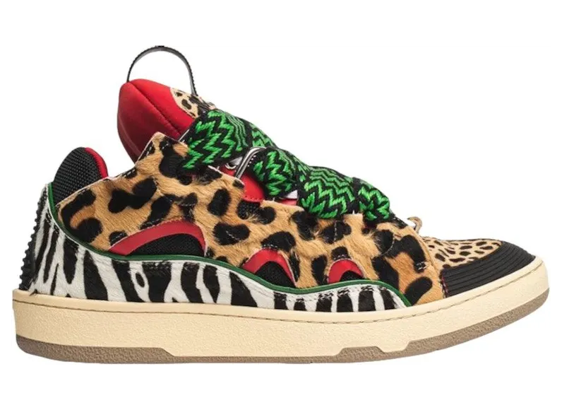Lanvin Curb Leopard (FM-SKRK11-ZLEX-H21)