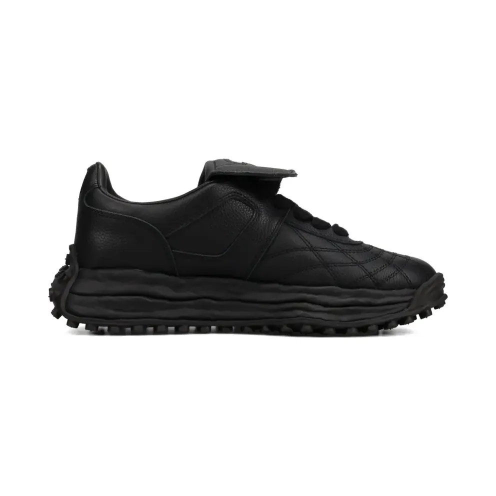 Maison MIHARA YASUHIRO Scott leren – Black (MMY25SA14FW701129)