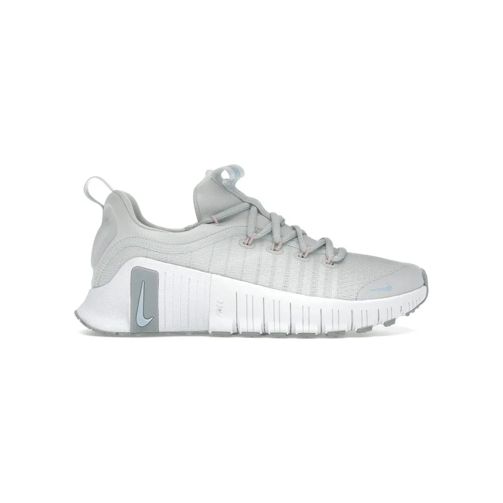 Nike Free Metcon 6 Photon Dust Light Smoke Grey Summit White Metallic Silver (FJ7126-007)