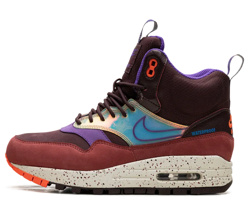 Nike Air Max 1 Mid Sneakerboot Deep Burgundy (W)