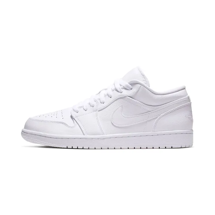 Air Jordan 1 Low Triple “White” (553558-112)