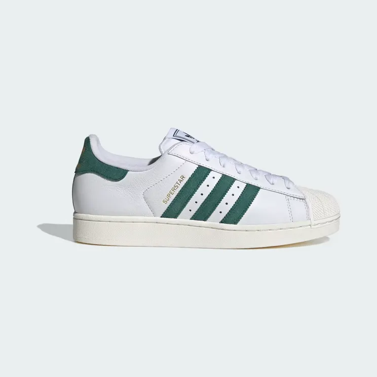 adidas Superstar II “Cloud White / Collegiate Green / Core White” (KJ9977)