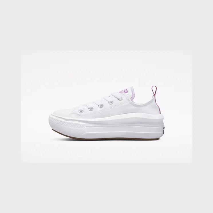 Converse Canvas Color Chuck Taylor All Star Move Wit/pixel Purple/wit