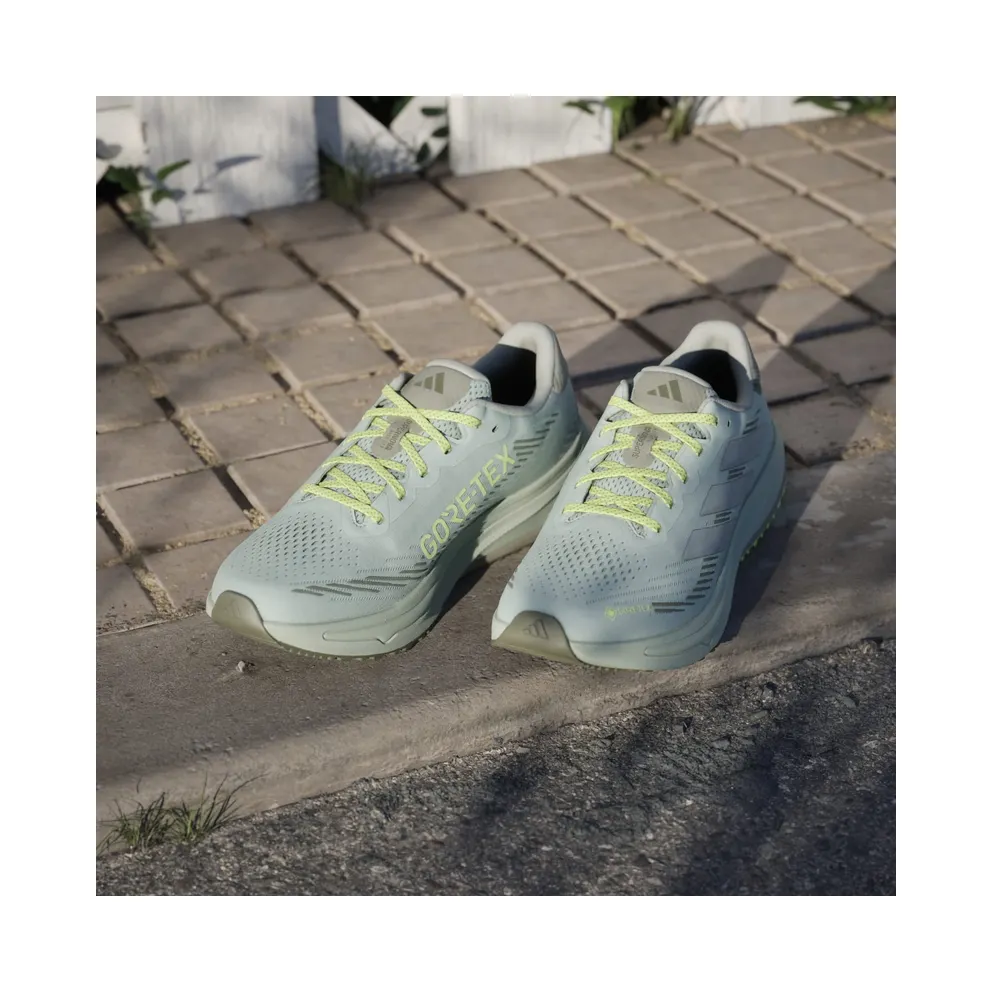 Adidas Supernova Rise GTX Running Shoes Wonder Silver / Silver Metallic / Olive Strata (JQ5485)