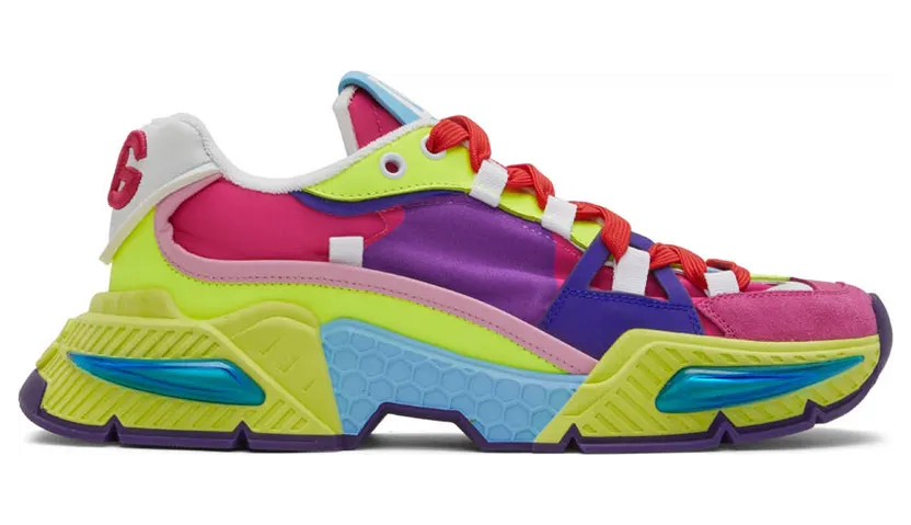 Dolce & Gabbana Multicolor Airmaster Sneakers (CS1984 AY338)