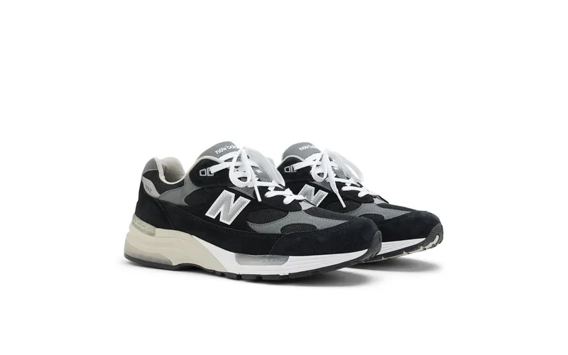 New Balance 992 “Made in USA – Black Grey” (U992BK)