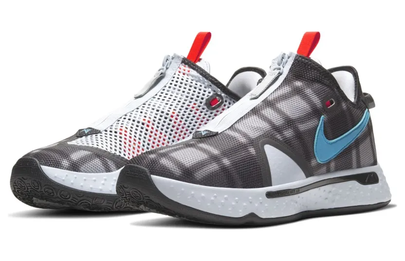 Nike PG 4 Football Grey Plaid