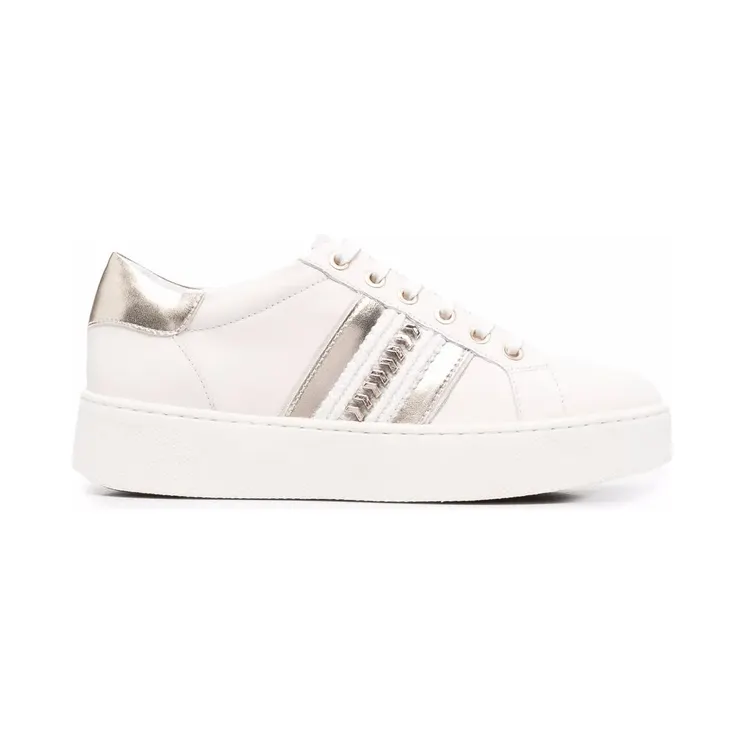 Geox Skyely leren sneakers – Beige (D25QXE085BN)