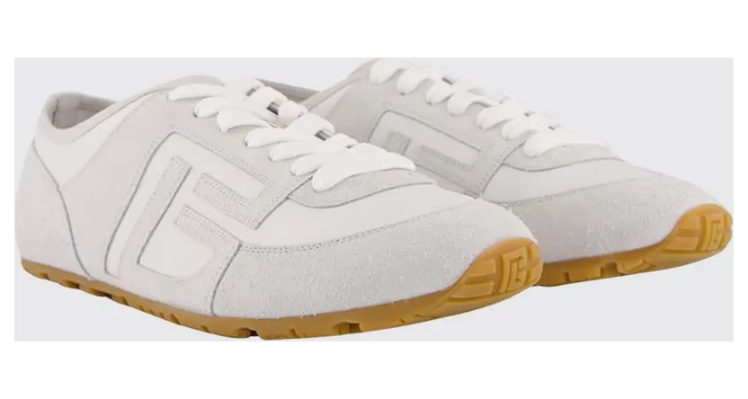 Balmain Racer 45 Leather Sneakers White (GM1VI410LTNP0FA)