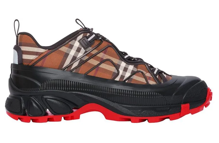 Burberry Arthur Vintage Check Cotton Birch Brown Black Red (80608591)