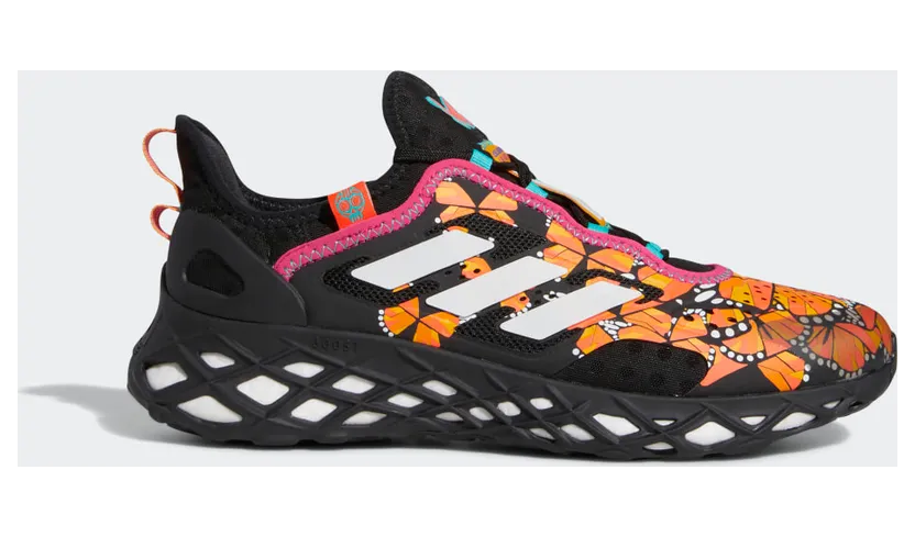 adidas Web Boost Día de los Muertos Core Black / Cloud White / Impact Orange (GW7274)