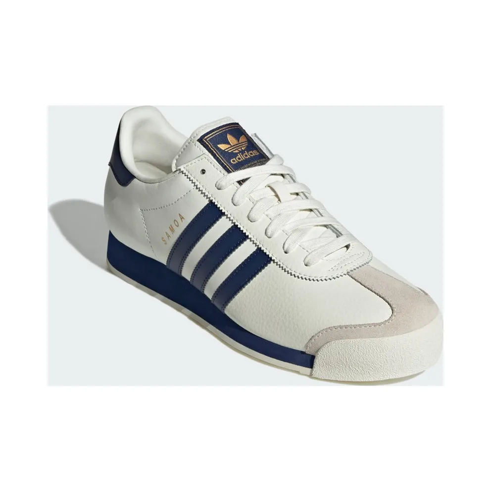 Adidas Samoa Off White / Dark Blue / Gold Metallic (JQ0047)