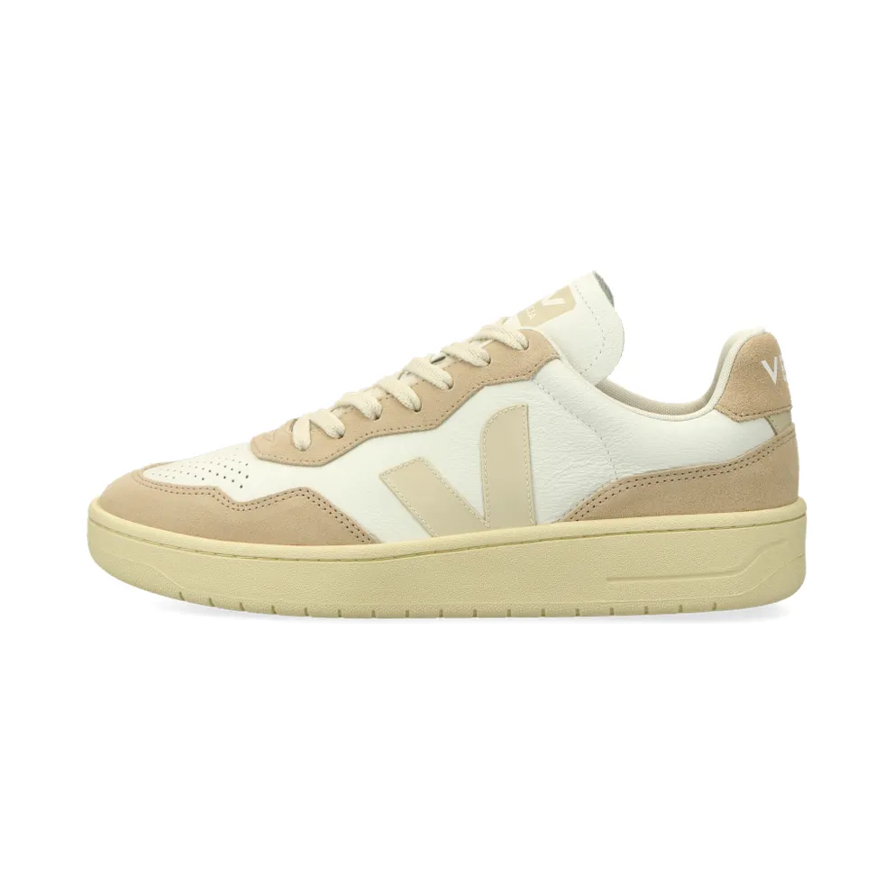 VEJA V-90 Leather (extra white / pierre) – VD2003377