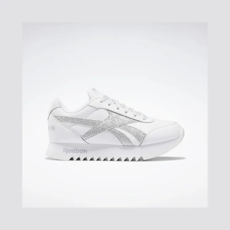 Reebok Royal Classic Jogger 2 Platformschoenen White / Silver Metallic / White