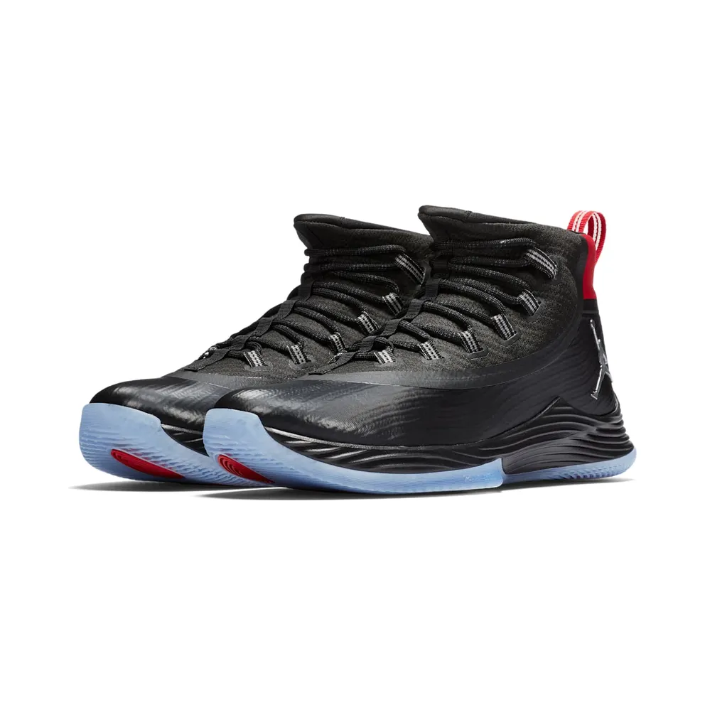 Jordan Ultra Fly 2 Black/Metallic Silver-Gym Red Black/Metallic Silver-Gym Red (897998-003)