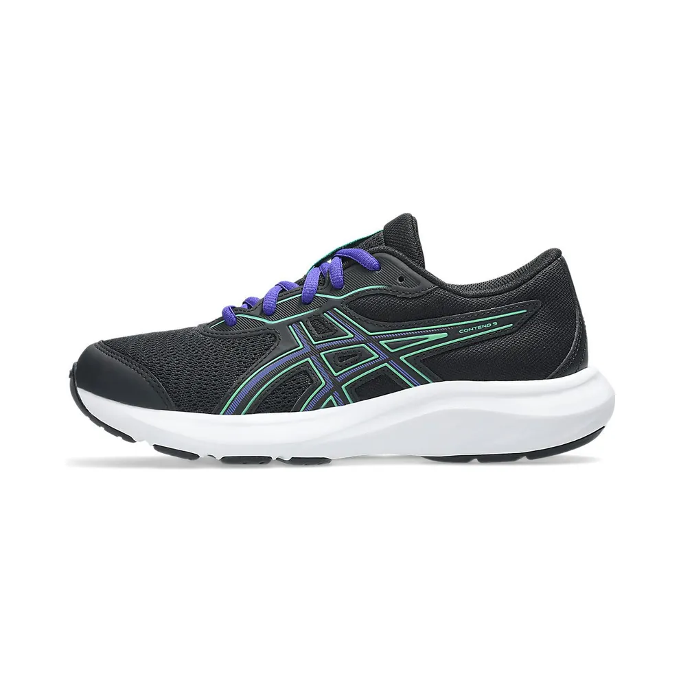 ASICS CONTEND 9 GS “Black / Vital Green” (1014A337-009)