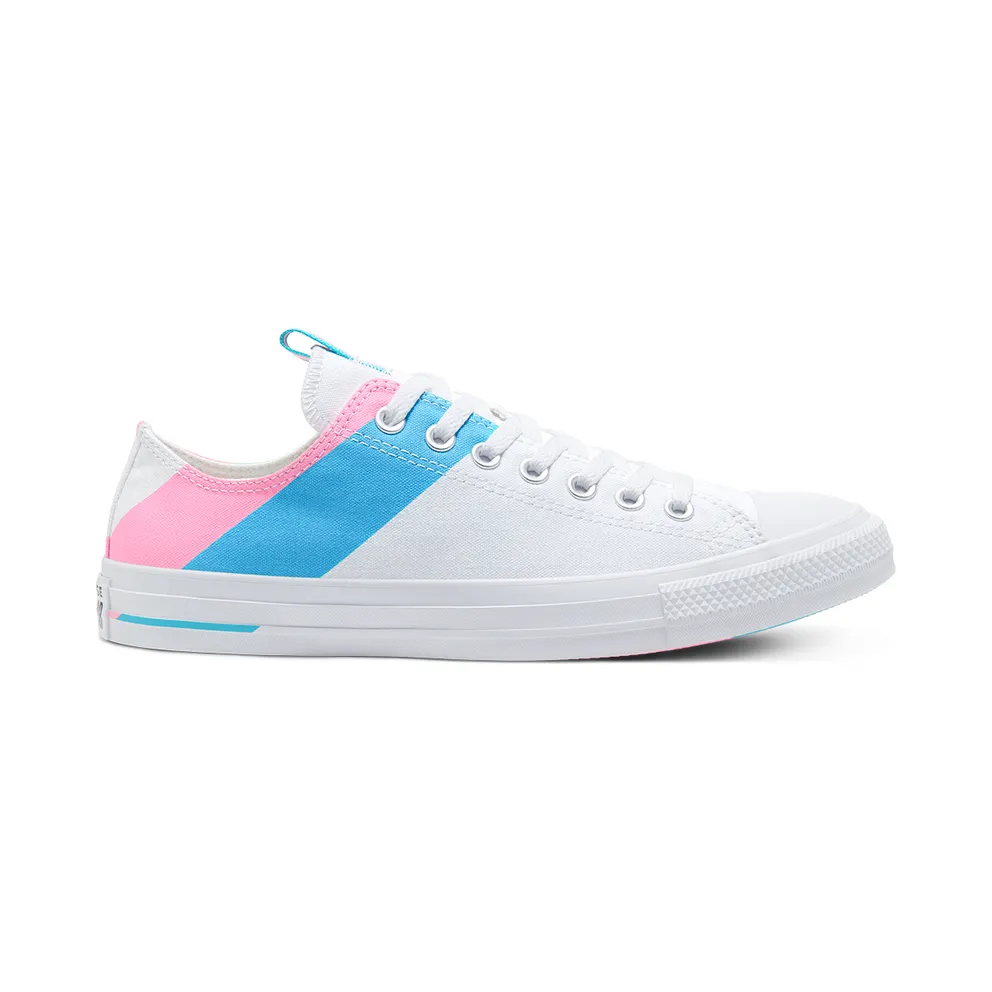 Converse Chuck Taylor All-Star Ox Pride (2020) White/90s Pink-Gnarly Blue (167760C)