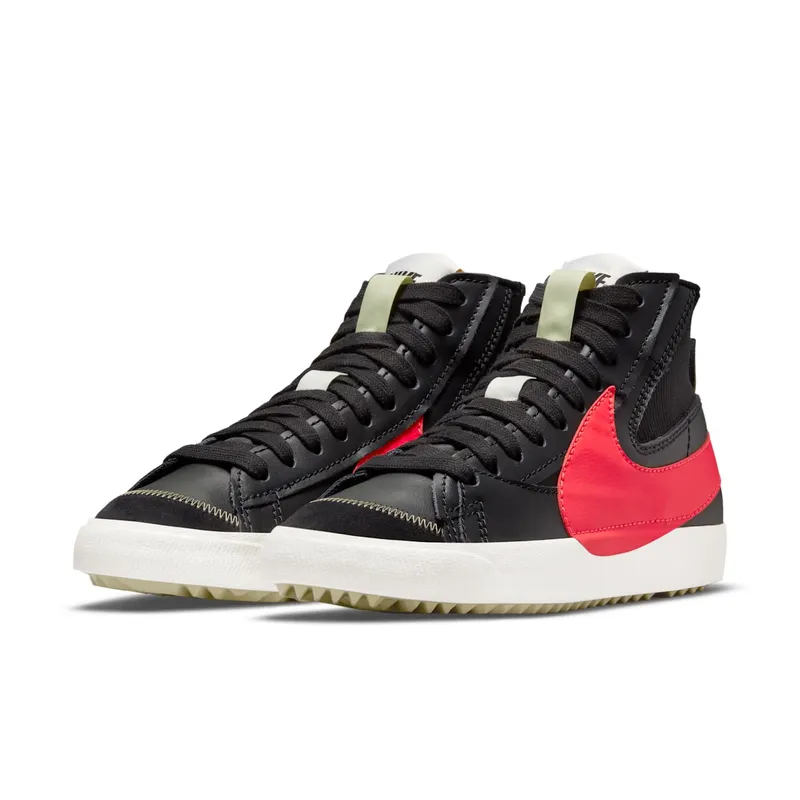 Nike Blazer Mid â77 Jumbo Black Bright Crimson (DD3111-001)