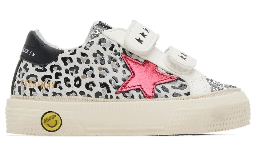 Golden Goose Baby Gray May School Sneakers (GJF00198.F003290.81796)